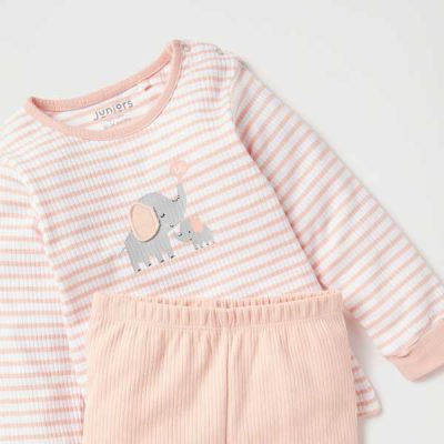 ست بلوز شلوار بچه گانه دخترانه برند جونیورز مدل Elephant