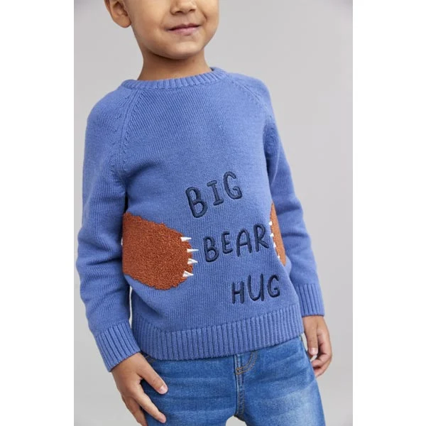 پلیور بچه گانه پسرانه برند مادرکر مدل Bear Hug