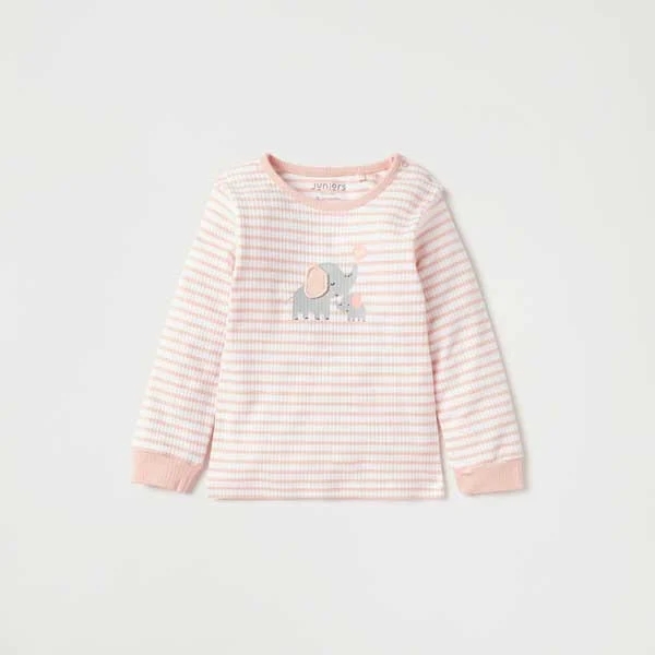 ست بلوز شلوار بچه گانه دخترانه برند جونیورز مدل Elephant