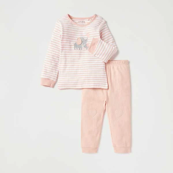 ست بلوز شلوار بچه گانه دخترانه برند جونیورز مدل Elephant