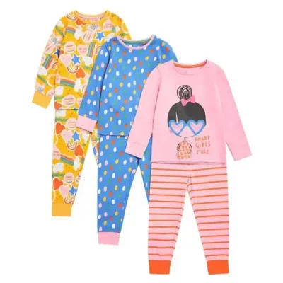 ست بلوز شلوار بچه گانه دخترانه مادرکر مدل Smart Girls