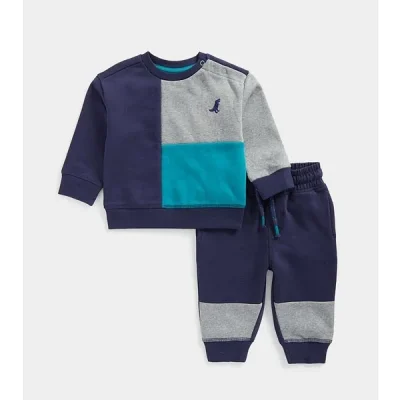 ست بلوز شلوار بچه گانه پسرانه مادرکر مدل Dino