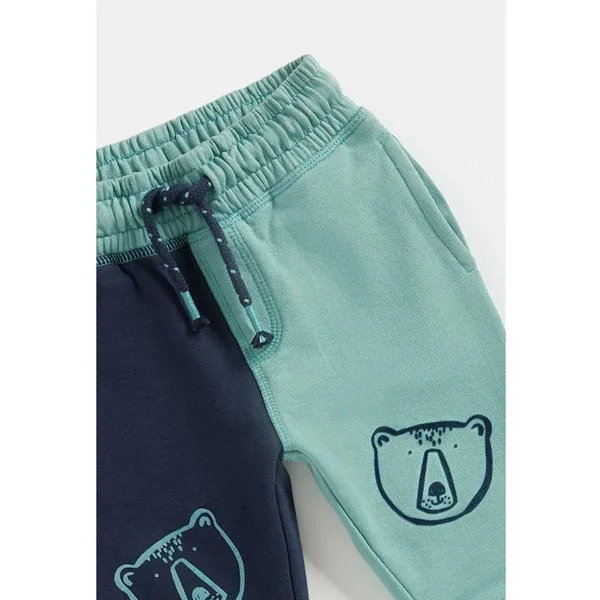شلوار بچه گانه پسرانه برند مادرکر مدل Blue Bear Joggers