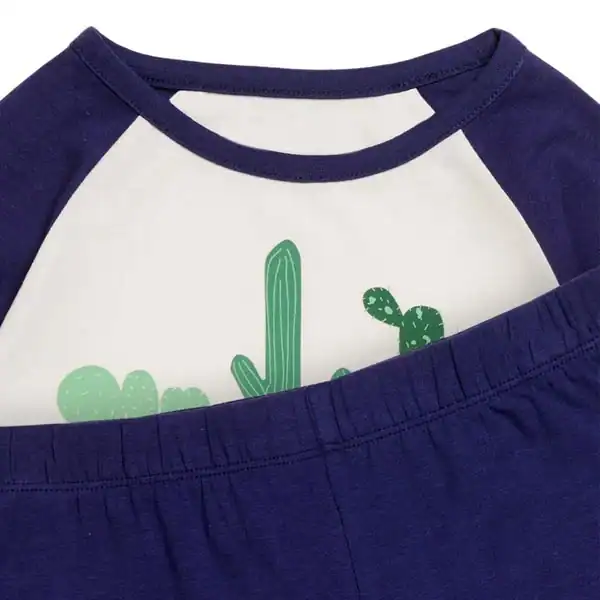 ست بلوز شلوار بچه گانه پسرانه برند مادرکر مدل Cactus