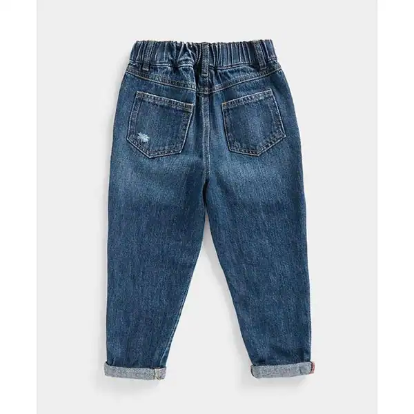 شلوار جین بچه گانه مادرکر مدل Mom Jeans