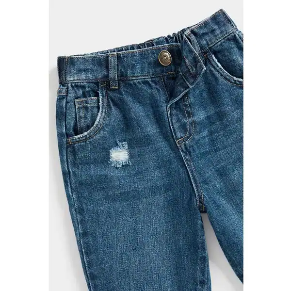 شلوار جین بچه گانه مادرکر مدل Mom Jeans