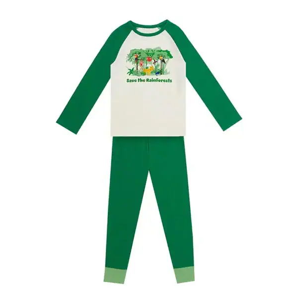 ست بلوز شلوار بچه گانه پسرانه برند مادرکر مدل Rainforests