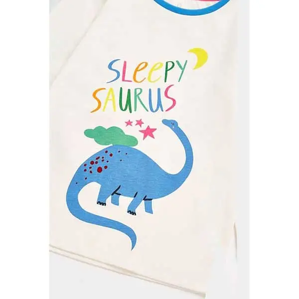 ست بلوز شلوار بچه گانه دخترانه مادرکر مدل Sleepy Saurus