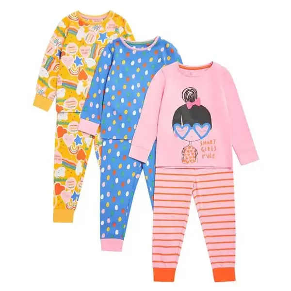 ست بلوز شلوار بچه گانه دخترانه مادرکر مدل Smart Girls