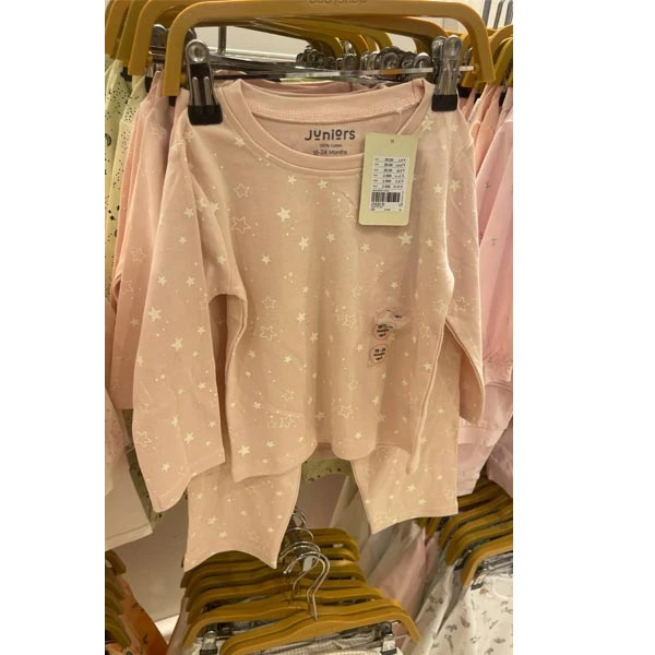 ست بلوز شلوار بچه گانه دخترانه برند جونیورز مدل Star