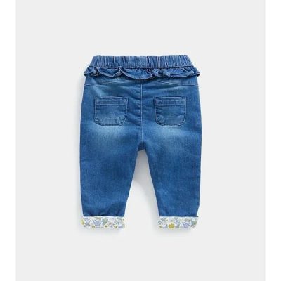 شلوار جین بچه گانه دخترانه مادرکر مدل Lined Paperbag