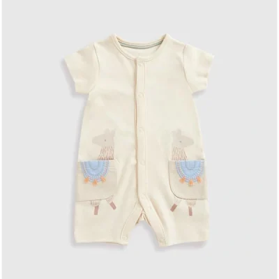 رامپر نوزاد مادرکر مدل Llama Romper