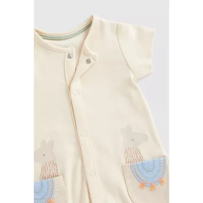 رامپر نوزاد مادرکر مدل Llama Romper