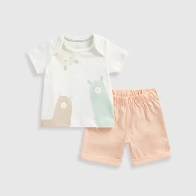 ست تیشرت و شلوارک بچه گانه پسرانه مادرکر مدل Llamas