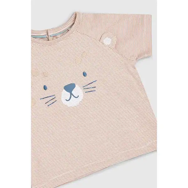 ست تیشرت و شلوارک بچه گانه پسرانه مادرکر مدل Jungle Set