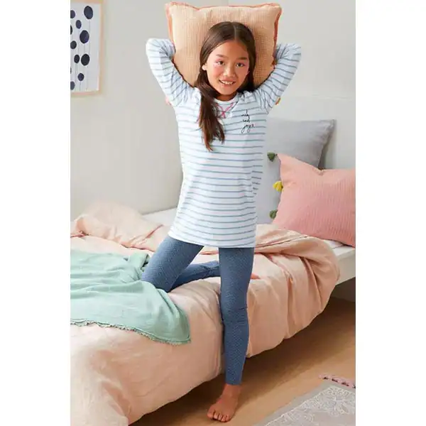 ست بلوز شلوار بچه گانه دخترانه برند چیبو مدل Stripe