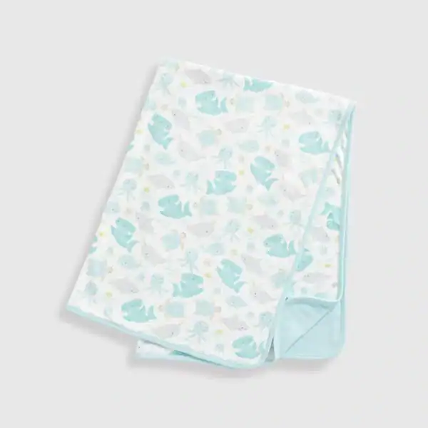 پتو نوزاد برند مادکر مدل Under Sea Shawl