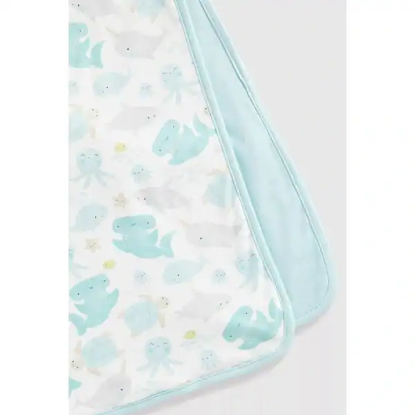 پتو نوزاد برند مادکر مدل Under Sea Shawl