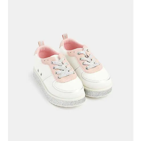 کفش کتانی دخترانه بچه گانه مادرکر مدل Glitter Platform