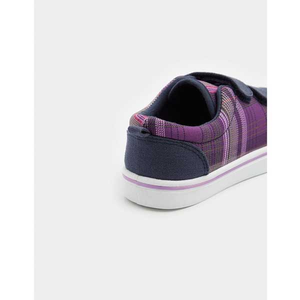 کفش اسپرت دخترانه بچه گانه مادرکر مدل Check Canvas