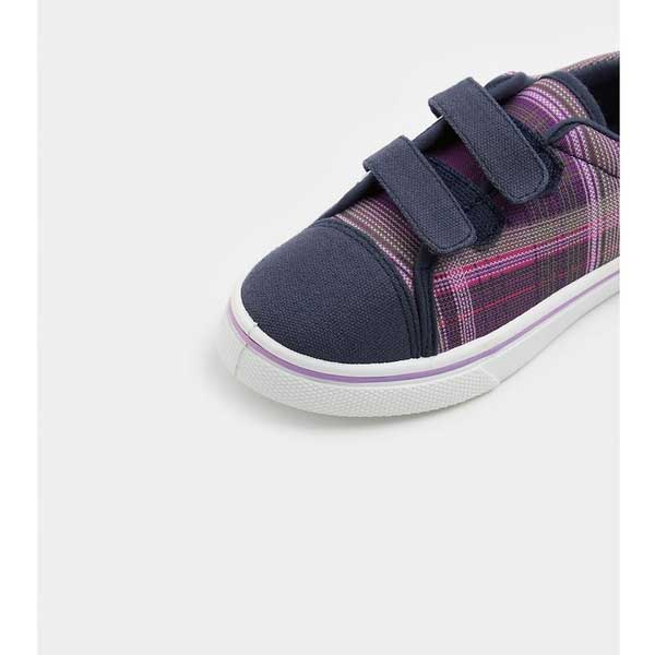 کفش اسپرت دخترانه بچه گانه مادرکر مدل Check Canvas
