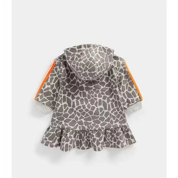 هودی بلند دخترانه بچه گانه برند مادرکر مدل Giraffe