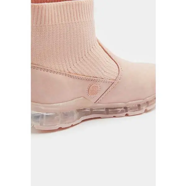 کفش نیم بوت دخترانه بچه گانه مادرکر مدل Light-Up