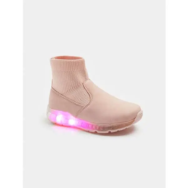کفش نیم بوت دخترانه بچه گانه مادرکر مدل Light-Up
