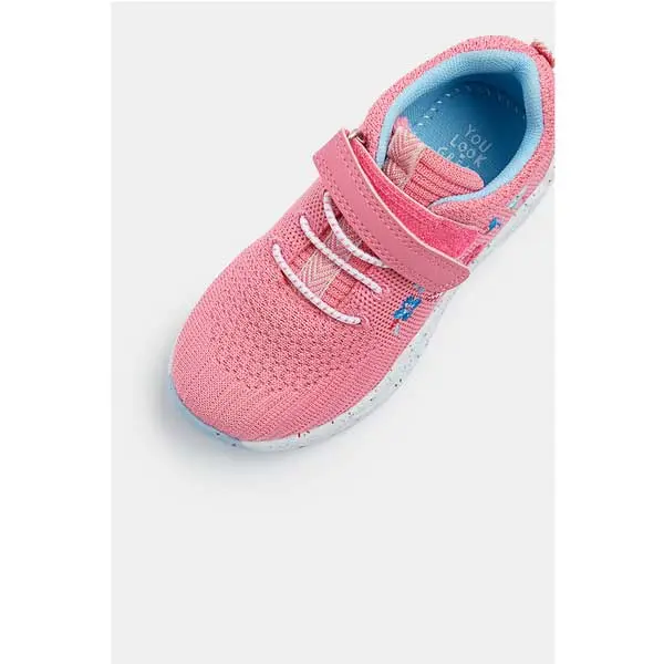 کفش کتانی دخترانه بچه گانه مادرکر مدل Pink Knitted