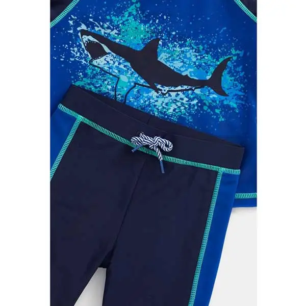 مایو شنا پسرانه بچه گانه برند مادرکر مدل Shark