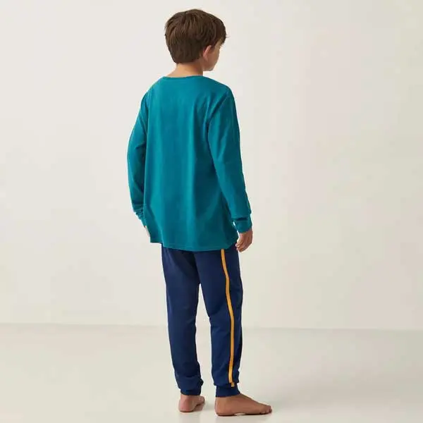 بلوز و شلوار راحتی پسرانه بچه گانه برند مکس مدل Space Print