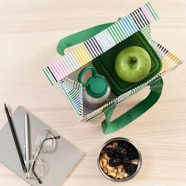 کیف غذا کارمندی ایکیا مدل Striped