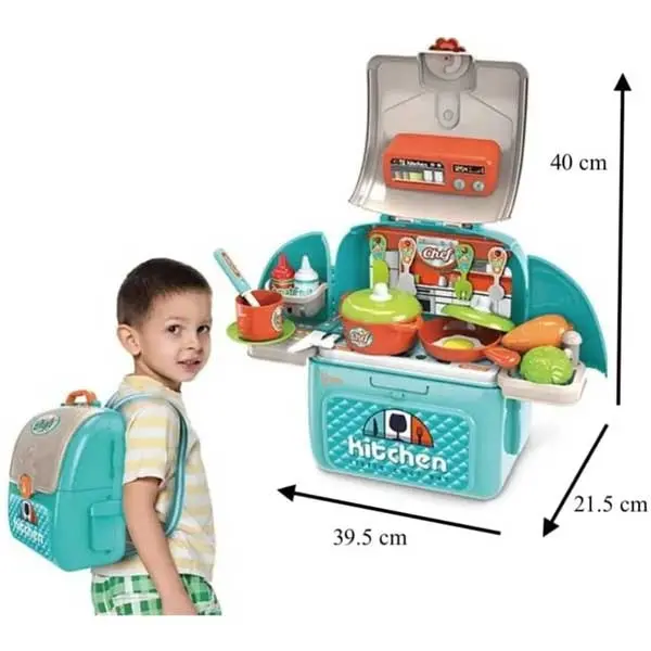 اسباب بازی کوله پشتی آشپزخانه برند Xiong Cheng مدل Little Chef