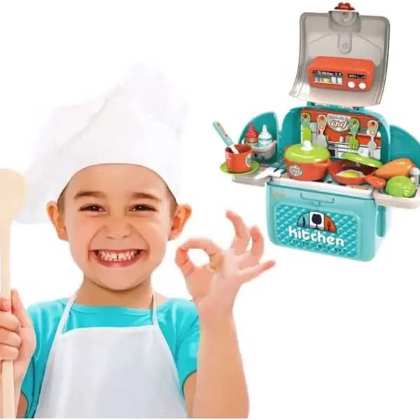 اسباب بازی کوله پشتی آشپزخانه برند Xiong Cheng مدل Little Chef