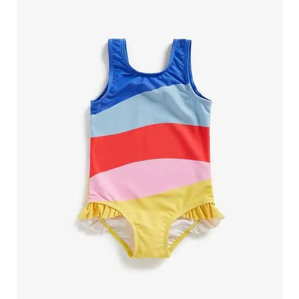 مایو شنا بچه گانه دخترانه با کیفیت برند مادرکر مدل Multicoloured