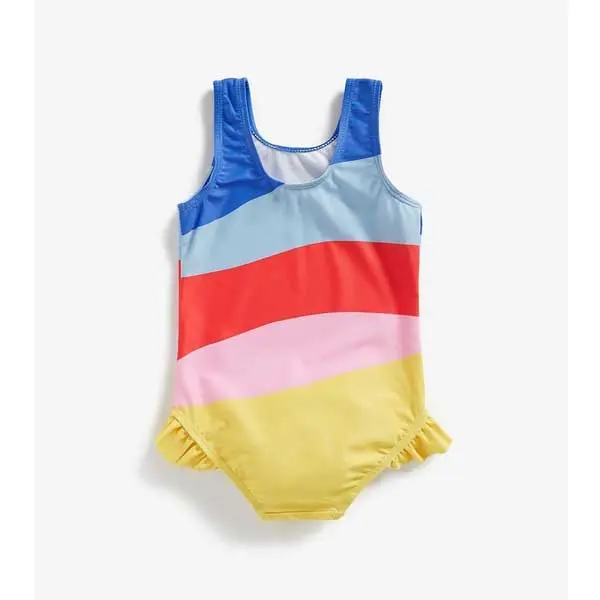 مایو شنا بچه گانه دخترانه با کیفیت برند مادرکر مدل Multicoloured