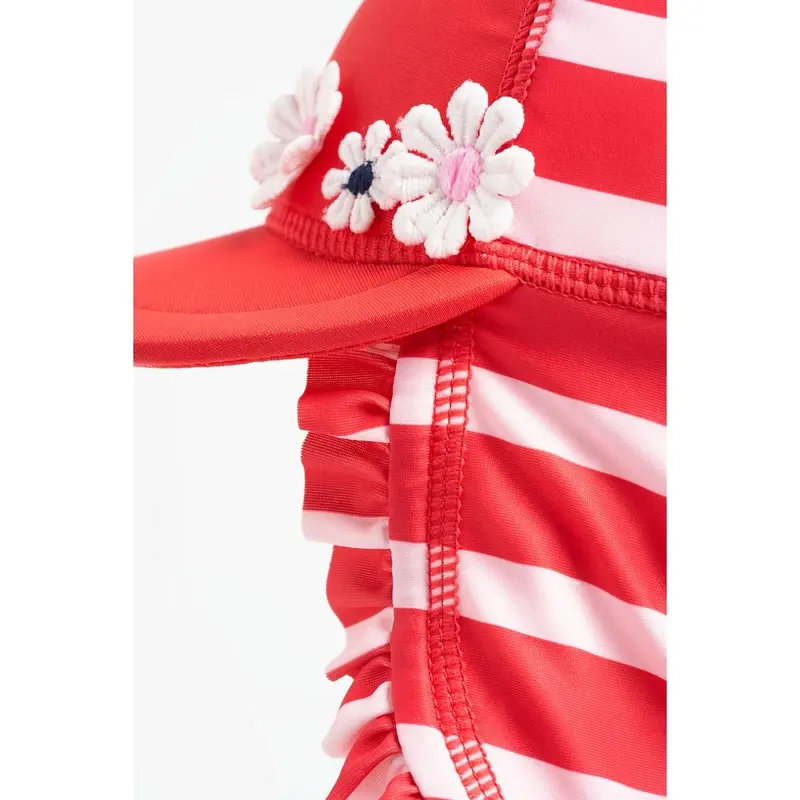 کلاه آفتابی بچه گانه دخترانه مادرکر مدل Stripe