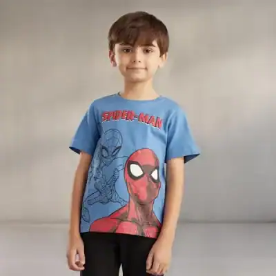 تیشرت بچه گانه پسرانه برند مکس مدل Spider-Man