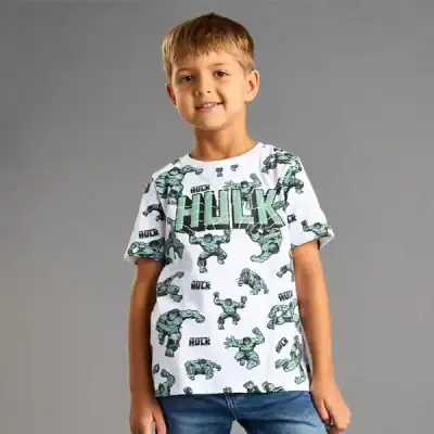 تیشرت بچه گانه پسرانه برند مکس مدل Hulk
