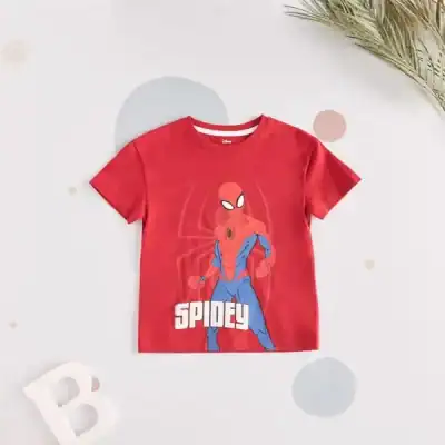 تیشرت بچه گانه پسرانه برند مکس مدل Spider-Man