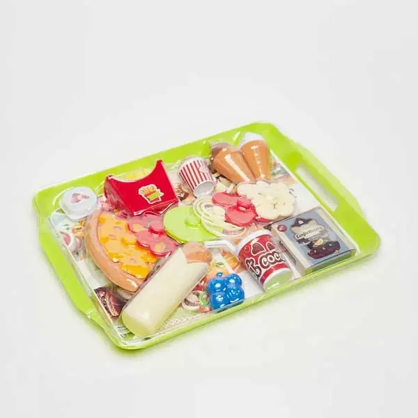 اسباب بازی ست فست فود با سینی برند مکس