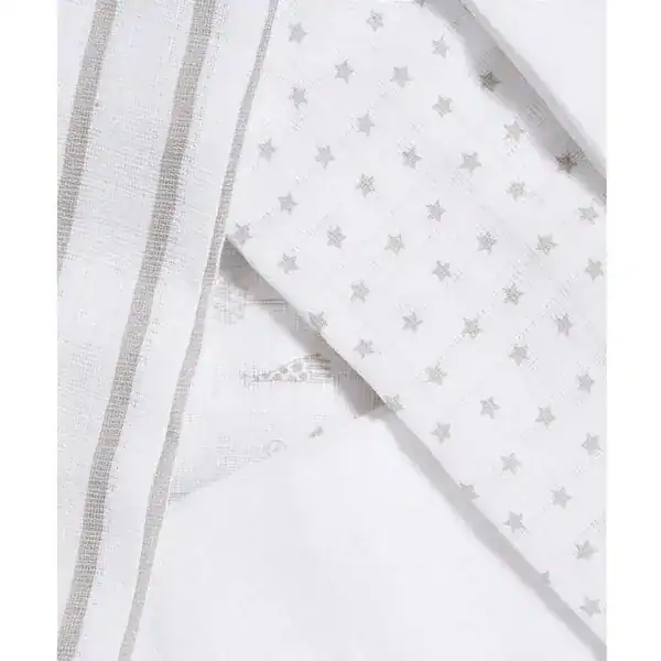 ست 6 تایی دستمال نوزاد مادرکر مدل Grey Muslins