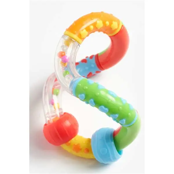 دندان گیر جغجغه ای نوزاد مادرکر مدل Twist Ring