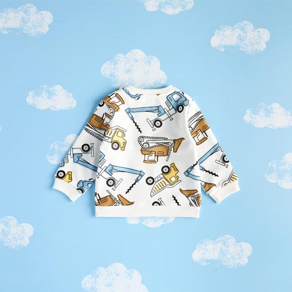 بلوز نوزادی برند مکس مدل Vehicle