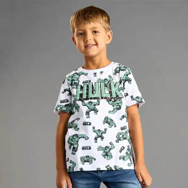 تیشرت بچه گانه پسرانه برند مکس مدل Hulk