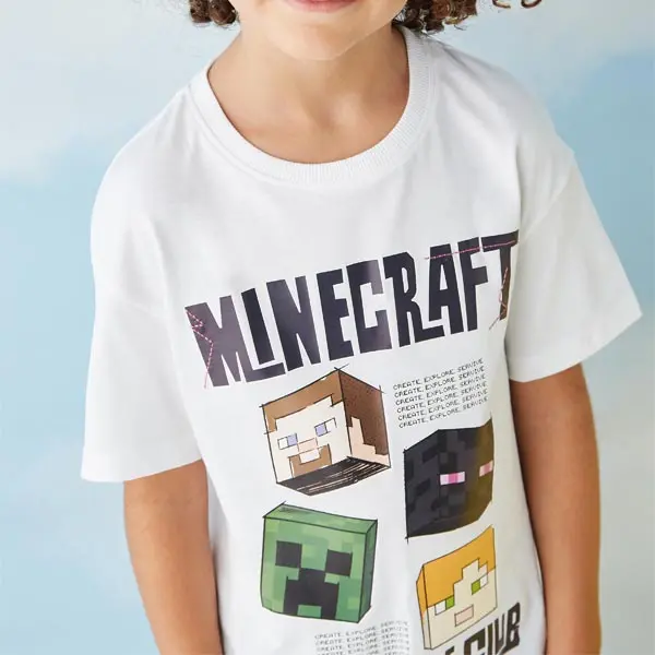 تیشرت بچه گانه پسرانه برند مکس مدل ماینکرفت