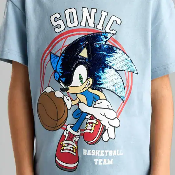 تیشرت بچه گانه پسرانه برند مکس مدل سونیک