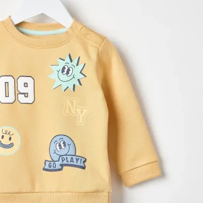 بلوز نوزادی برند مکس مدل Graphic Print