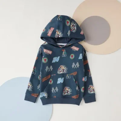 هودی بچه گانه پسرانه برند مکس مدل Racing