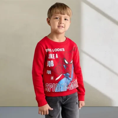 بلوز بچه گانه پسرانه برند مکس مدل Spider-Man